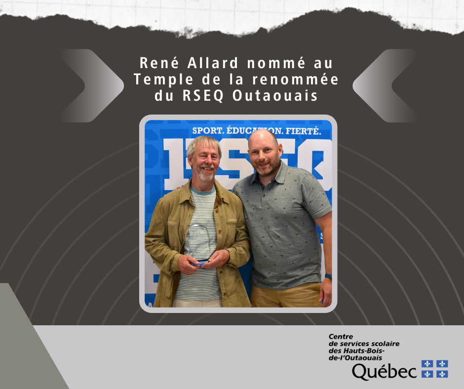 René Allard nommé au Temple de la renommée du RSEQ Outaouais