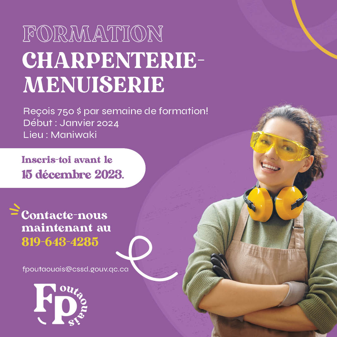 Formation charpenterie-menuiserie