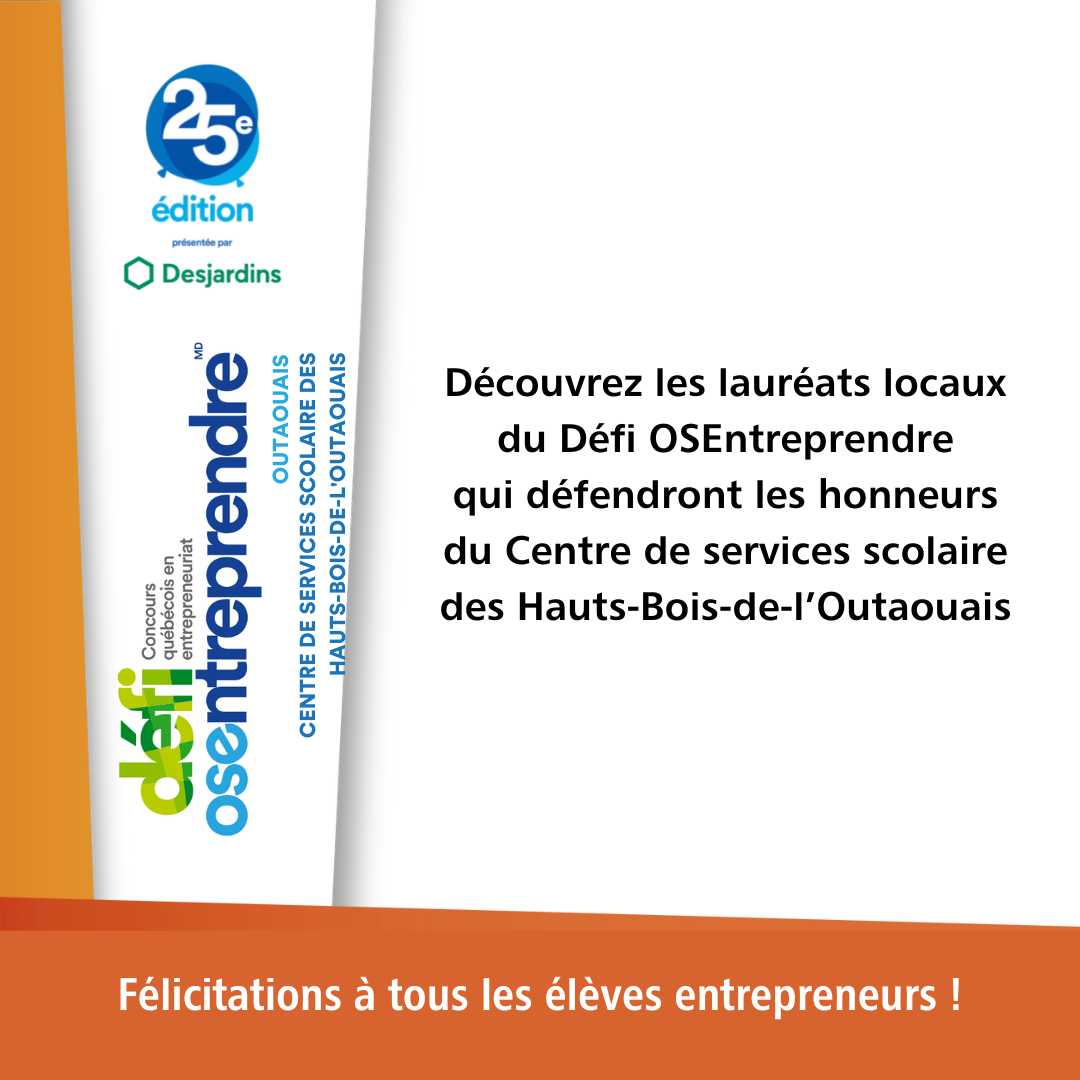 Découvrez les lauréats locaux du Défi OSEntreprendre