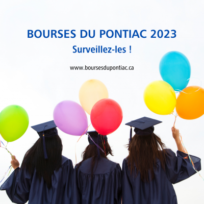 Des bourses disponibles pour les finissants du Pontiac